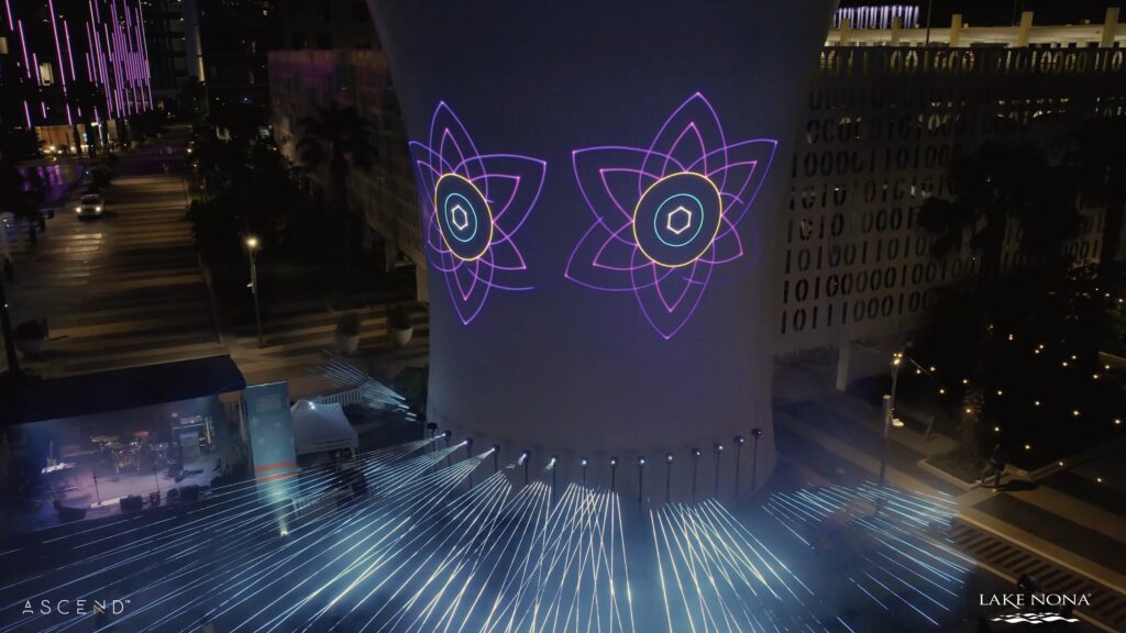 Dichroic light sculpture