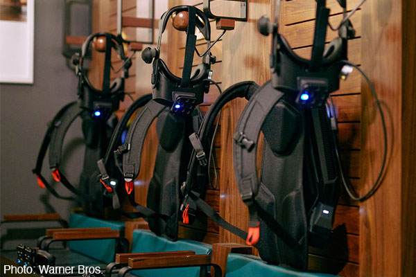 VR backpack rigs ready for Harry Potter experience