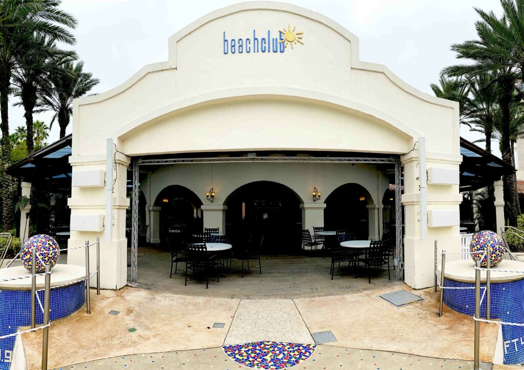Beach Club exterior at Hard Rock
